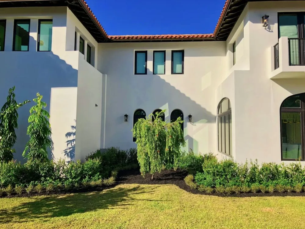 Top-rated landscape installation in Houston, TX by Luxury Landscaping