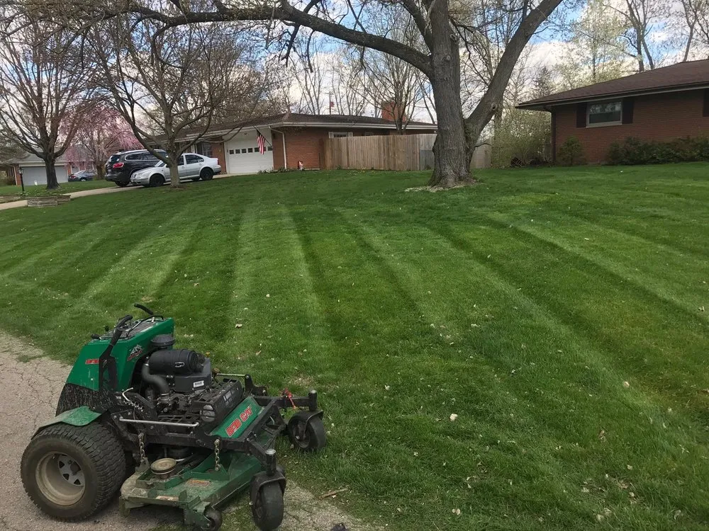 Expert yard cleanup service in Beavercreek, OH by Luxury Lawn and Landscaping
