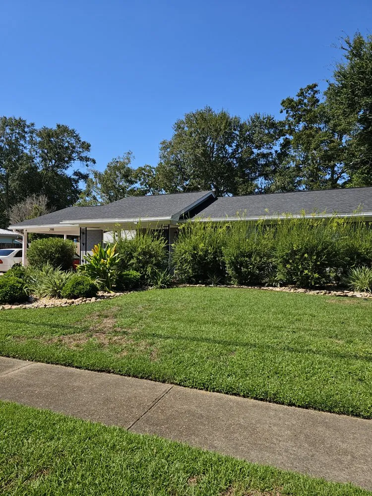 Local lawn mowing service for year-round maintenance in Biloxi, MS by Luxury Lawn Care