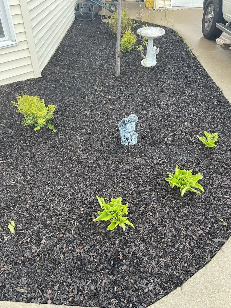 Trusted garden landscaping in Jackson, MO by Luxury Lawn Services