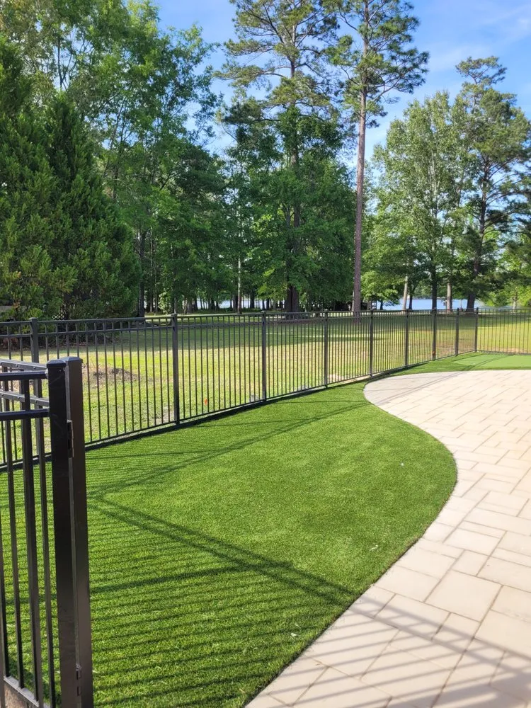 Custom landscape design in Charleston, SC by Luxury Lawns