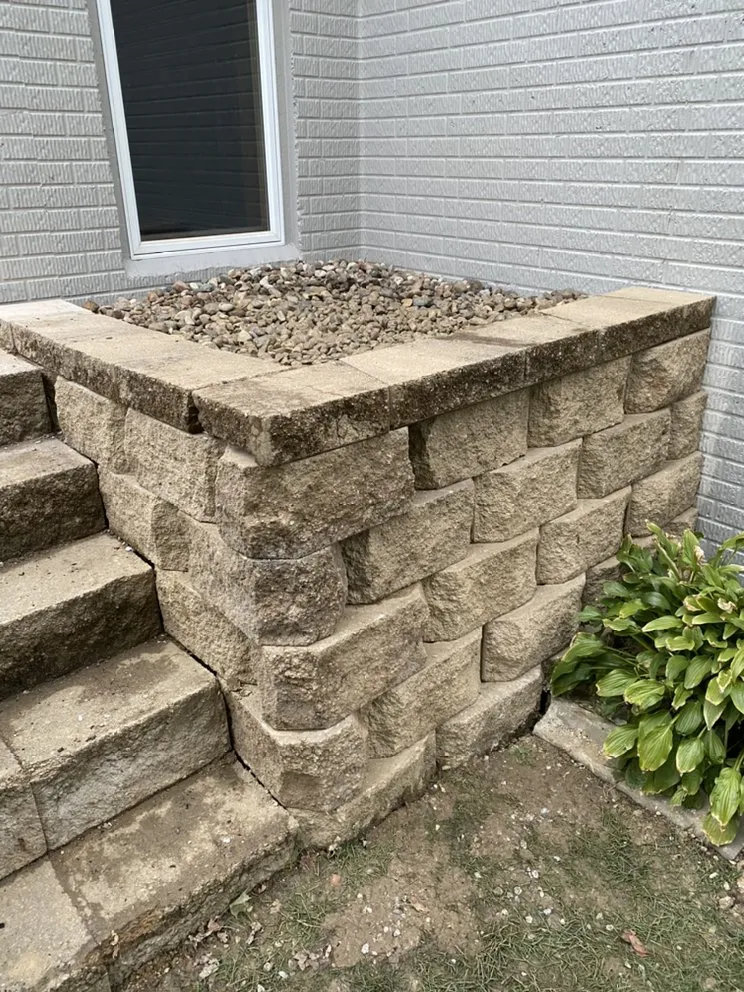 Custom landscape design for residential properties in Council Bluffs, IA by Luxury Lawns