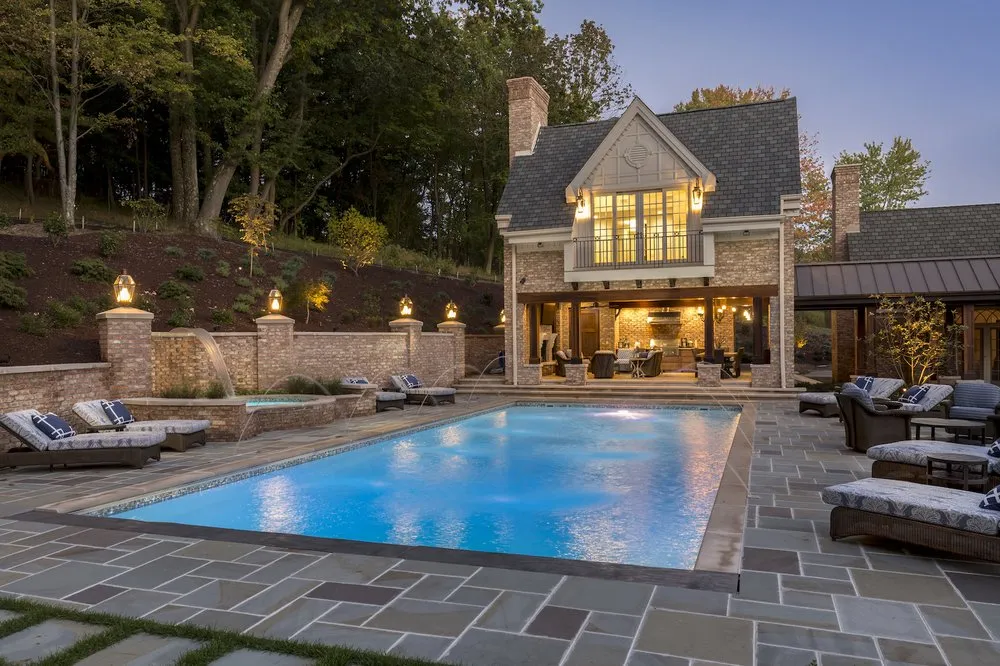 Trusted outdoor landscaping for homes in Venetia, PA by Luxury Pools & Waterfalls