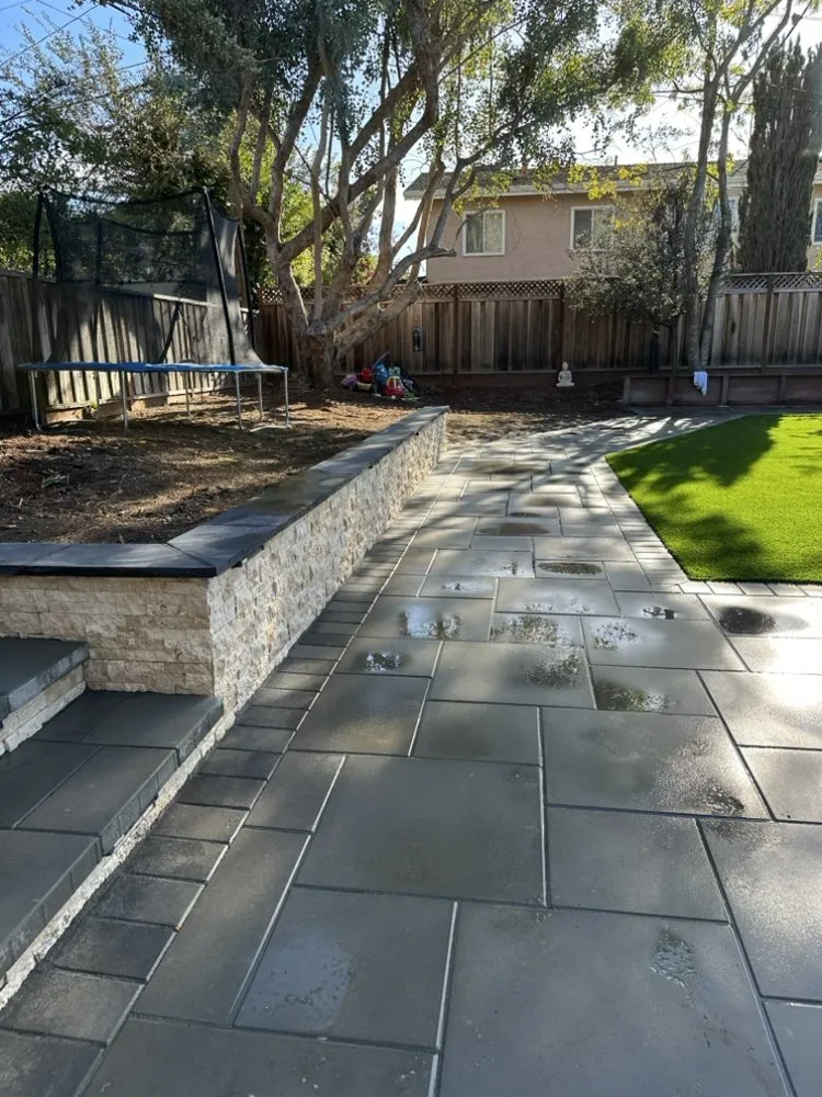 Professional outdoor landscaping for beautiful yards in San Jose, CA by Luxwood Landscape