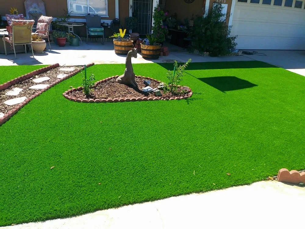 Reliable lawn mowing service in Victorville, CA by L&V Artificial Grass