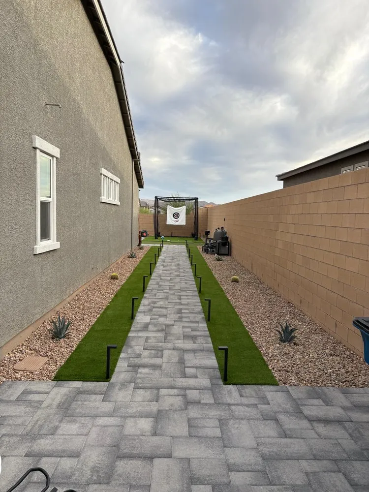 Affordable landscape design in Las Vegas, NV - LV Brothers Construction