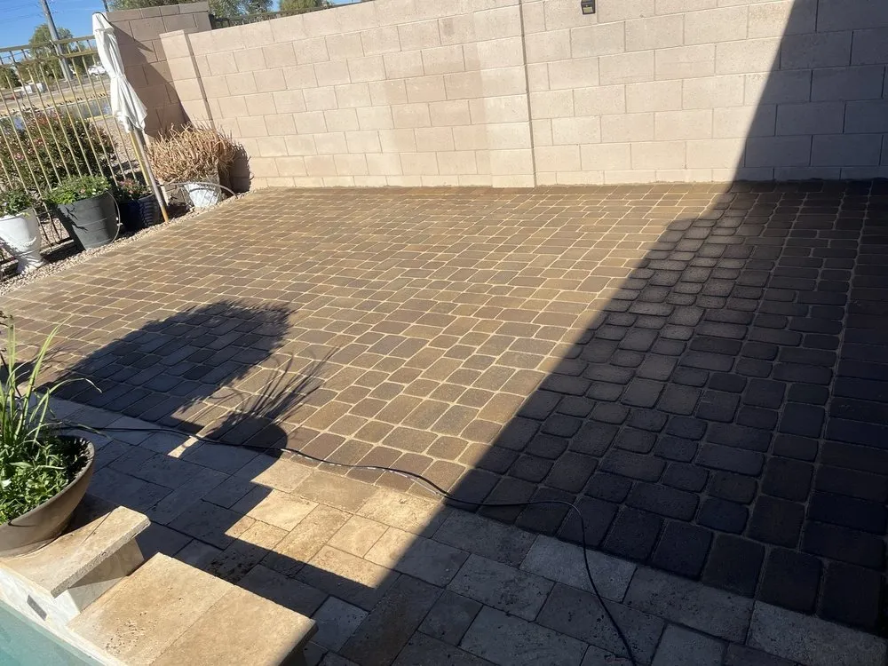 Custom garden landscaping in Phoenix, AZ - LV Concrete Services