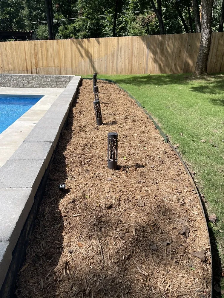 Local landscape installation in Owasso, OK - LV Landcare Service