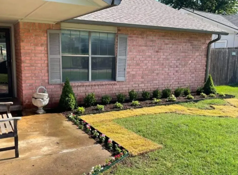 Top-rated outdoor landscaping for beautiful yards in Owasso, OK by LV Landcare Service