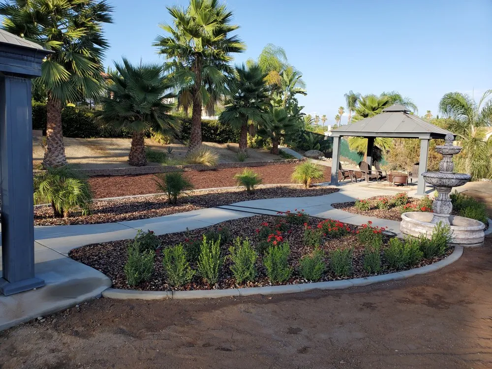 Custom landscaping services for residential properties in Moreno Valley, CA by LV Landscape