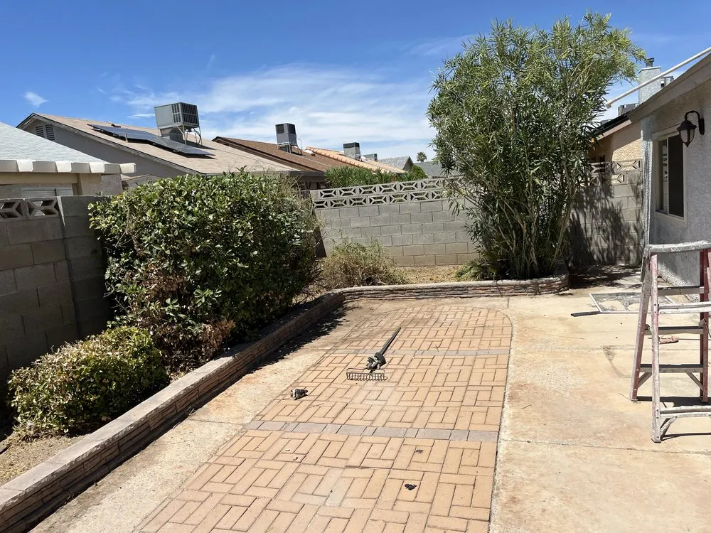 Local garden landscaping for homes in North Las Vegas, NV by LV Lawn