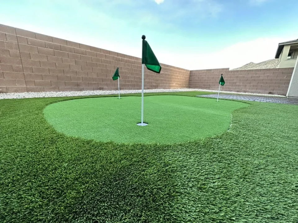 Custom landscaping services for residential properties in Salt Lake City, UT by LV Synthetic Grass