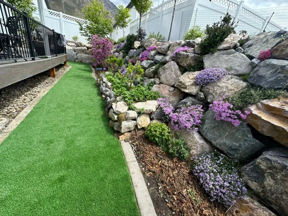 Expert residential landscaping for outdoor upgrades in Salt Lake City, UT by LV Synthetic Grass