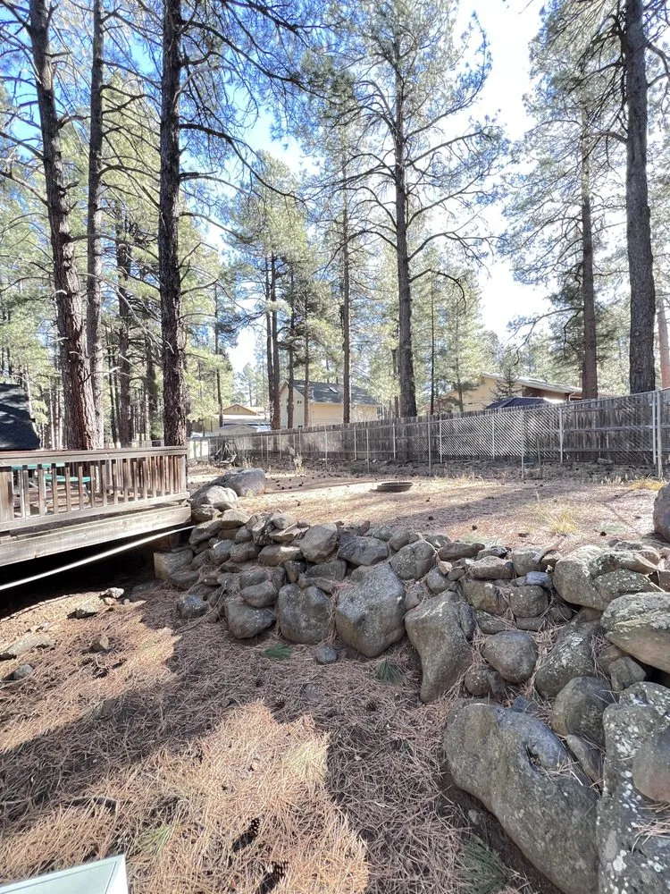 Professional lawn care service for outdoor upgrades in Flagstaff, AZ by LW Hardscapes