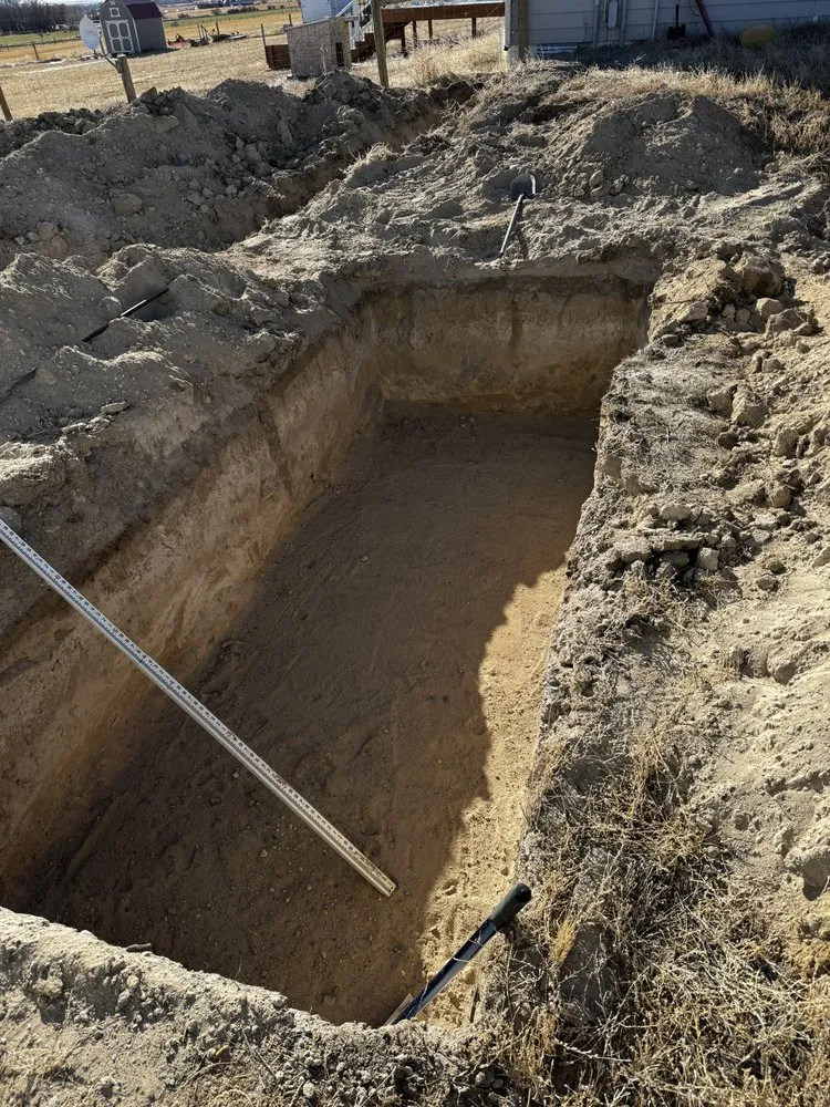 Custom landscape installation in Whitehall, MT by LW LandWorks