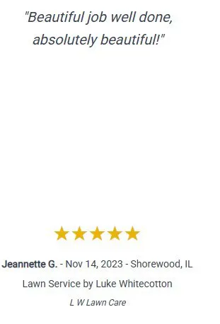 Affordable lawn mowing service experts serving Plainfield, IL - LW Lawncare