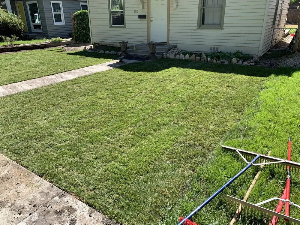 Professional yard maintenance for beautiful yards in Meridian, ID by Lyda Excavation & Landscape