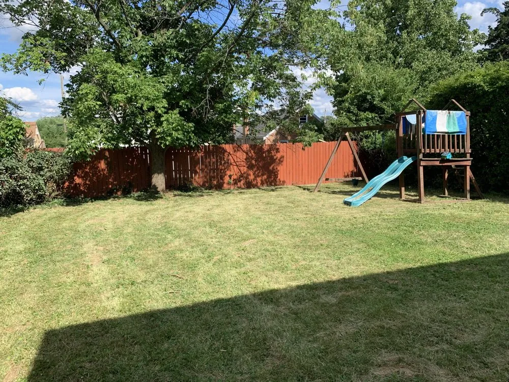 Professional garden landscaping with custom design in Cincinnati, OH by Lydias Lawn Care