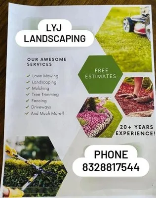 LYJ Landscaping Logo