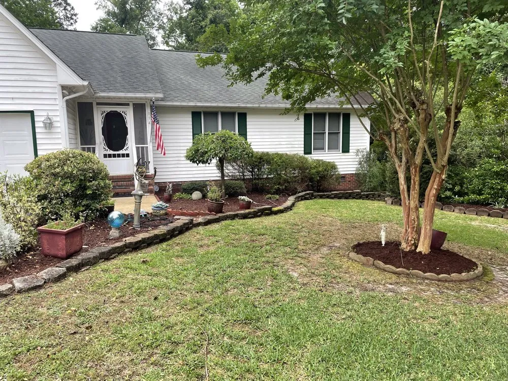 Affordable landscape installation in Pensacola, FL by Lyles landscaping & Lawn Care