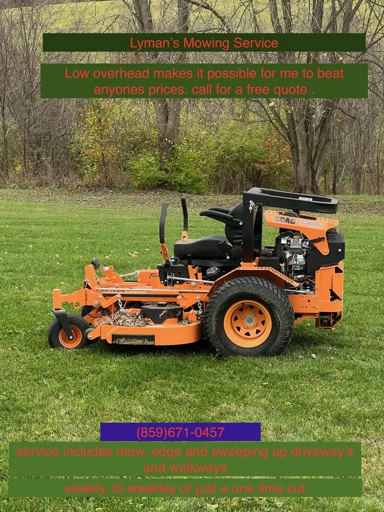 Local landscape installation in Berea, KY - Lyman’s Mowing Service