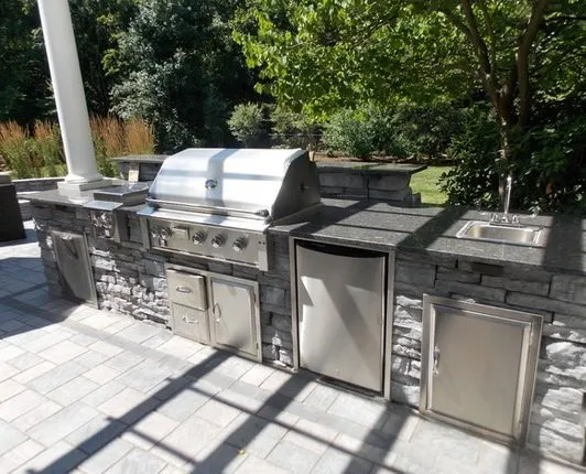 Professional landscape design in Sudbury, MA by Lynch Landscape