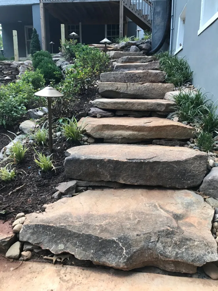 Top-rated yard cleanup service with custom design in Lynchburg, VA by Lynchburg Landscapes