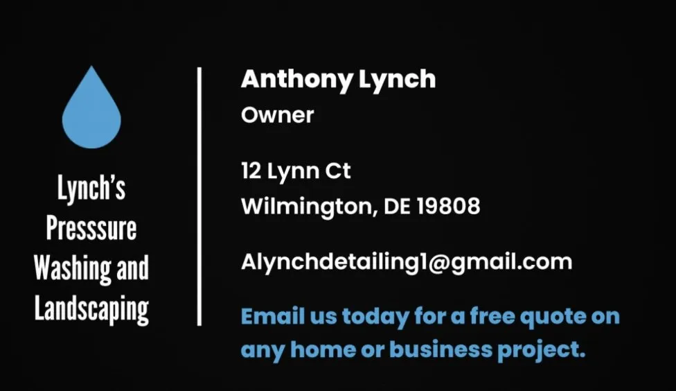 Custom lawn care service in Wilmington, DE - Lynch’s Pressure Washing and Landscaping