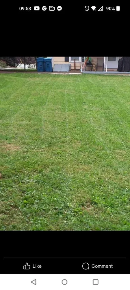 Custom lawn mowing service for outdoor upgrades in Lancaster, PA by Lyons & Martin Landscaping