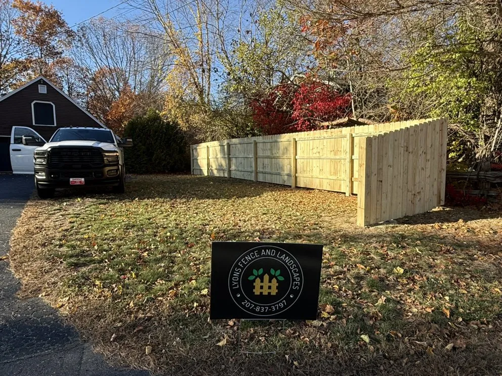 Expert landscape installation in Topsham, ME - Lyons Fence and Landscapes