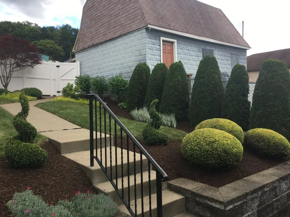 Professional yard maintenance in Irwin, PA by Lyons Landscapes