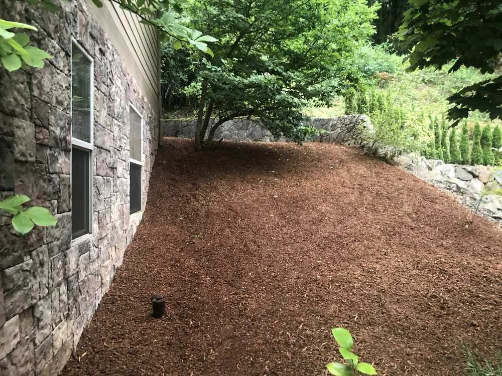 Professional yard cleanup service with custom design across Stevenson, WA - Lyons Lawn Care