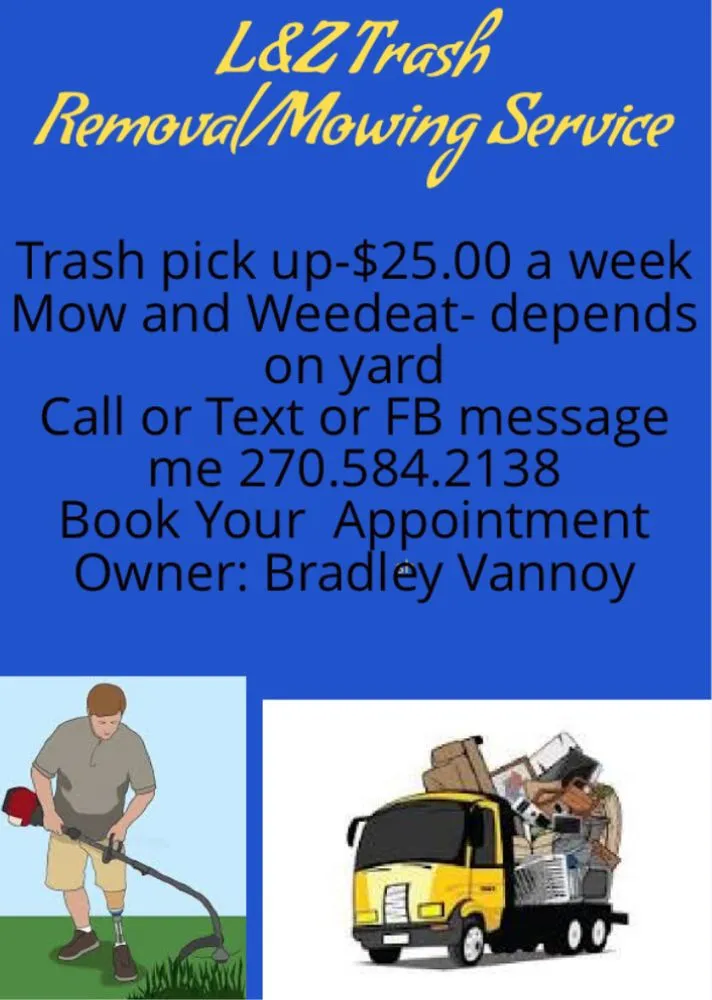 Custom landscape design in Madisonville, KY - L&Z Trash Removal Mowing Service