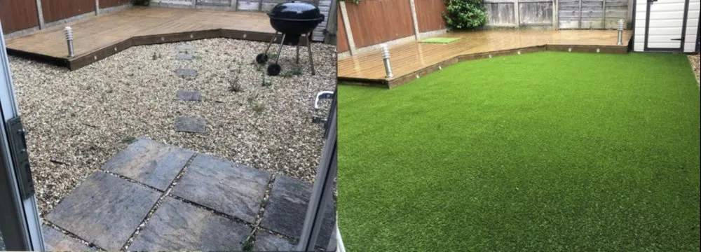 Affordable lawn mowing service for outdoor upgrades in San Fernando, CA by M & A Landscaping