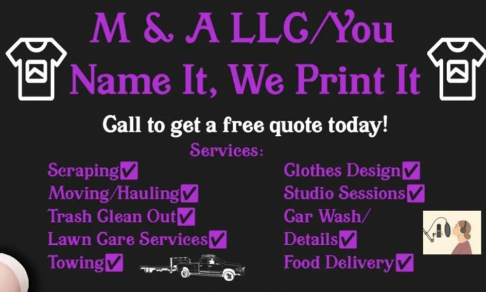 Professional landscape installation for homes across Monroe, LA - M & A You Name It We Print It