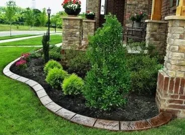 Custom residential landscaping in Winston-Salem, NC by M & C Cruz Lawn Care