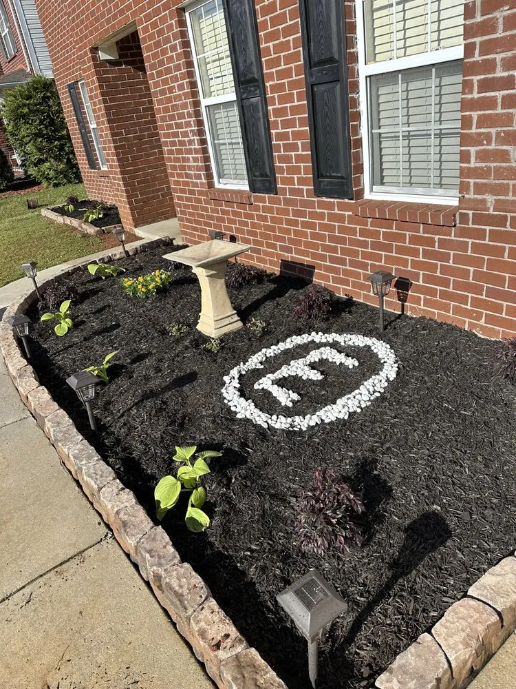 Reliable lawn mowing service with custom design across Decatur, AL - M & C