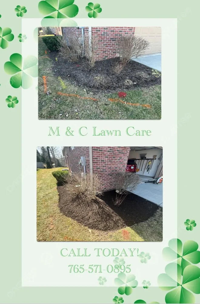 Custom outdoor landscaping in Pendleton, IN - M & C Lawn Care