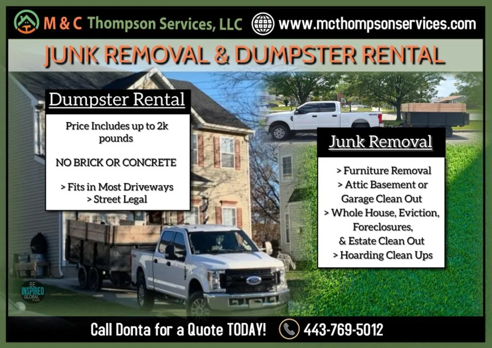 Top-rated lawn mowing service in Baltimore, MD - M & C Thompson Services