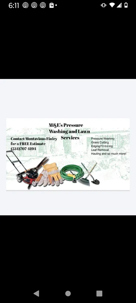 Local lawn mowing service in Auburn, AL - M & E Pressure Washing and Lawn Care Services