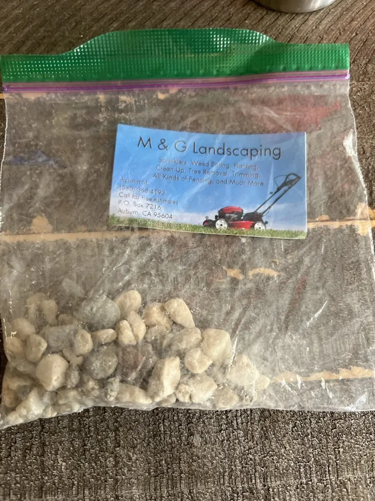 Local outdoor landscaping in Auburn, CA by M & G Landscaping