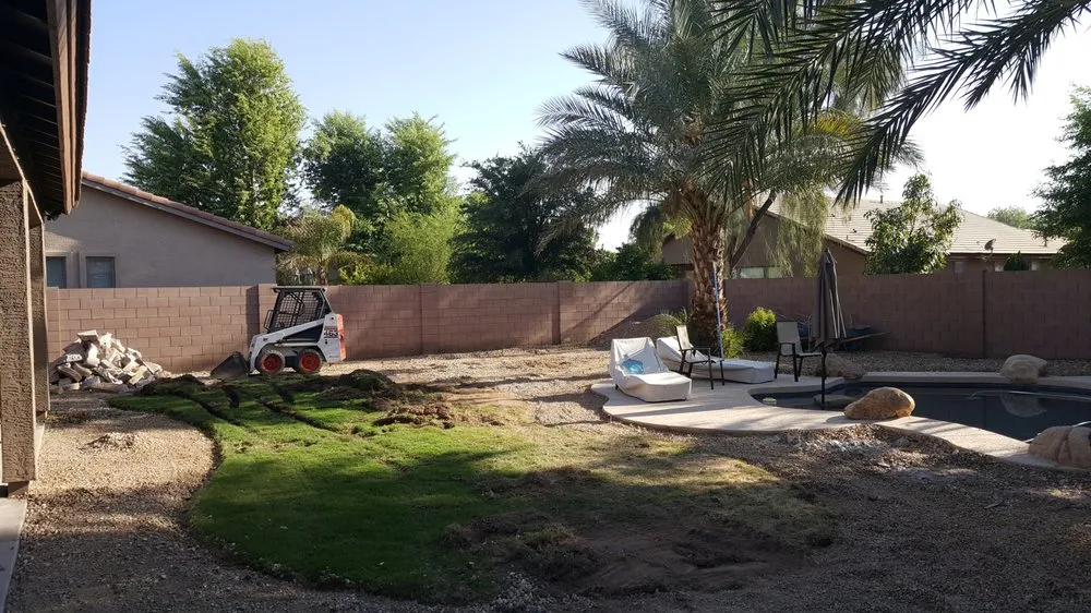 Local outdoor landscaping in Phoenix, AZ - M & H Landscaping