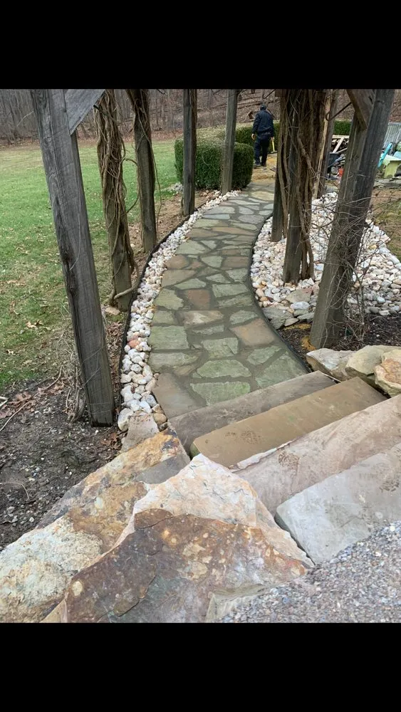 Custom outdoor landscaping for homes across Westminster, MD - M & I Landscape