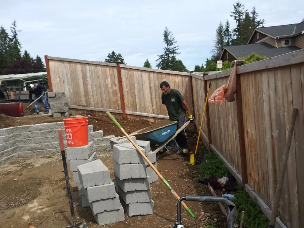 Top-rated landscape installation for beautiful yards across Kent, WA - M & J Landscaping