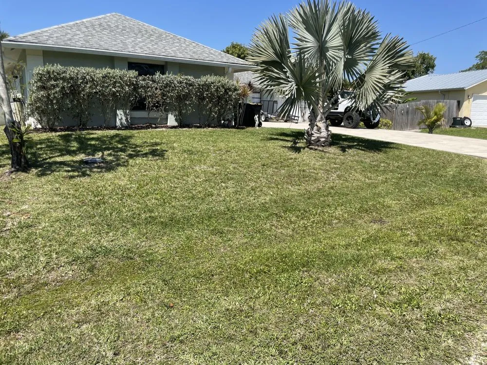 Expert outdoor landscaping in Palm Bay, FL by M & J Lawn Care Service