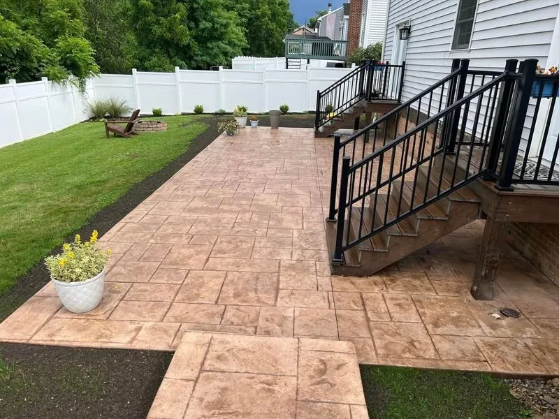 Affordable outdoor landscaping for homes in Connoquenessing, PA by M & M Concrete Designs