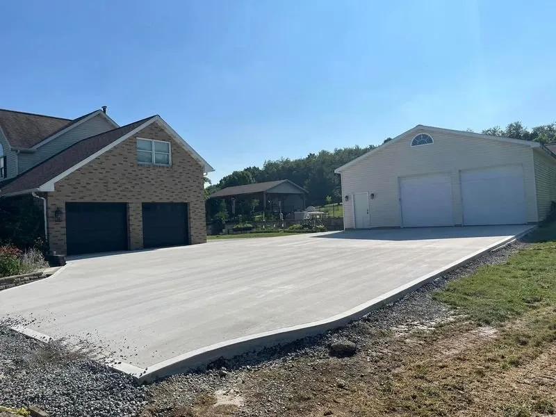 Affordable yard maintenance with custom design in Connoquenessing, PA by M & M Concrete Designs