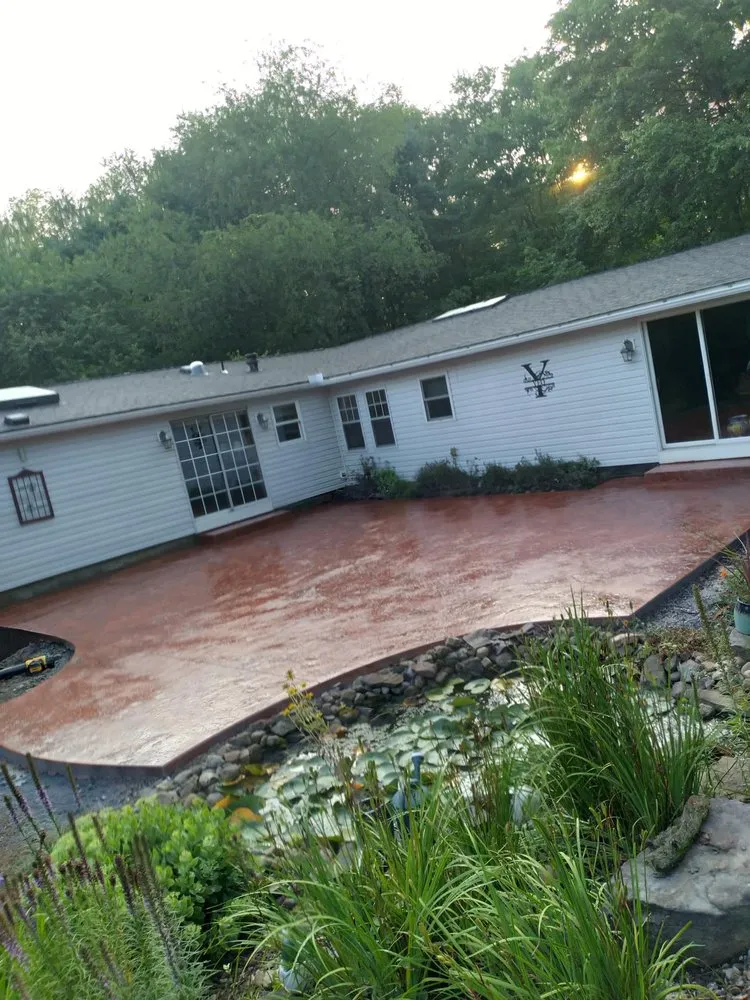 Custom landscape design for outdoor upgrades across Connoquenessing, PA - M & M Concrete Designs