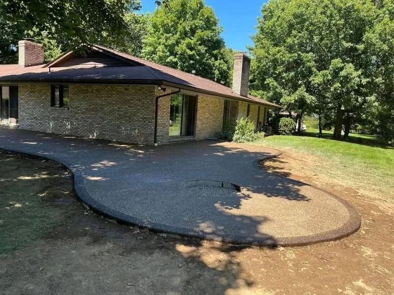Top-rated outdoor landscaping with custom design in Connoquenessing, PA by M & M Concrete Designs