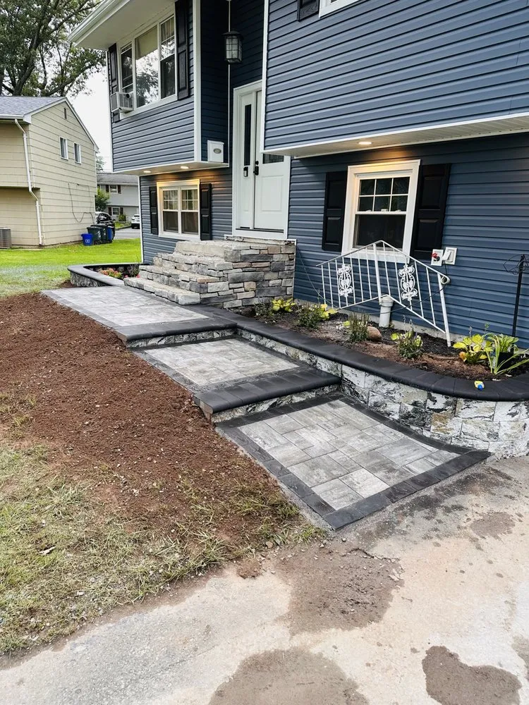 Affordable outdoor landscaping for beautiful yards in North Plainfield, NJ by M & M Construction & Landscaping